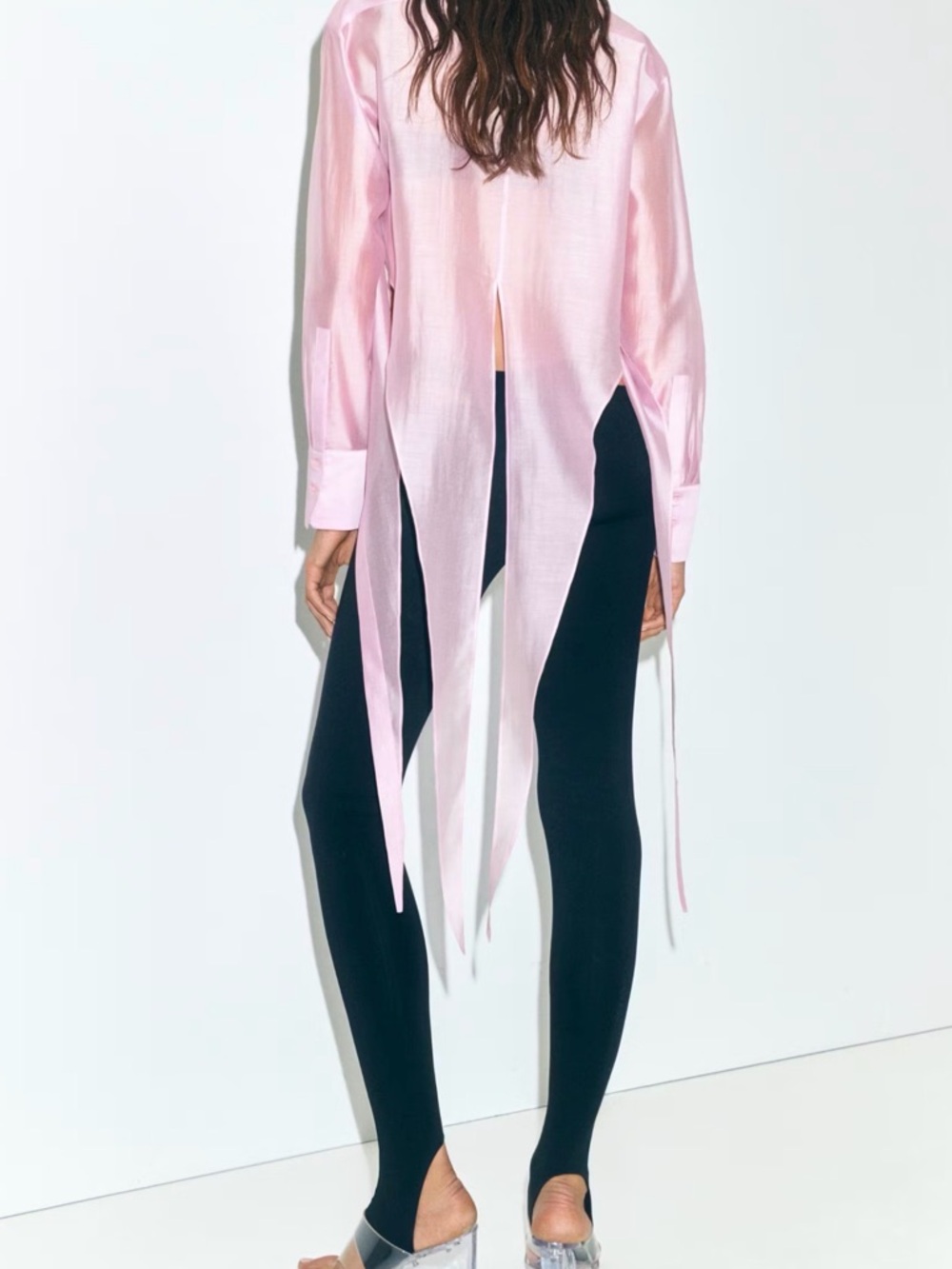 Lyocell shirt with peak finish,  Button-Up Shirt - Picture 2 of 6